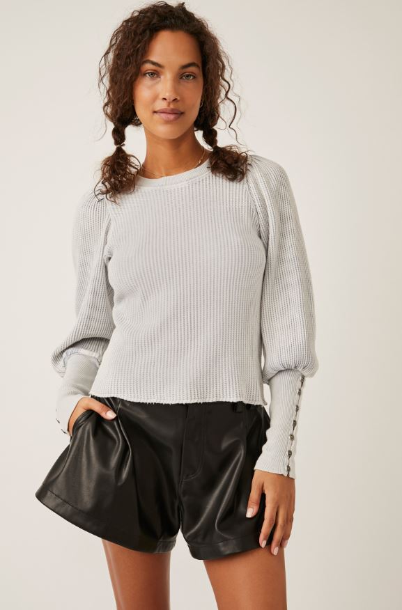 Free People Wesley Thermo-Oberteil