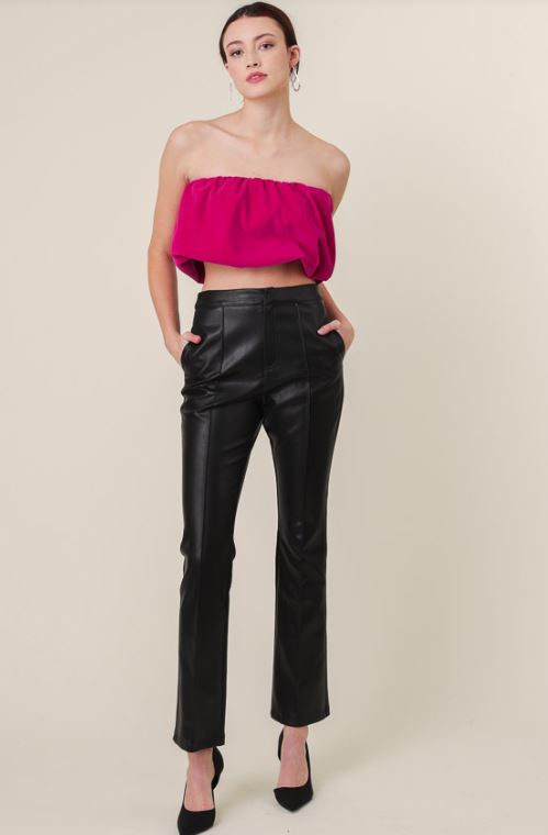Line & Dot Reina vegane Lederhose