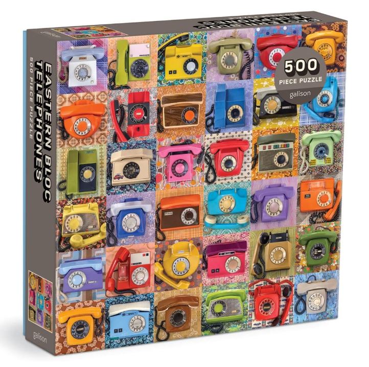 Galison 500-teiliges Ostblock-Telefonpuzzle
