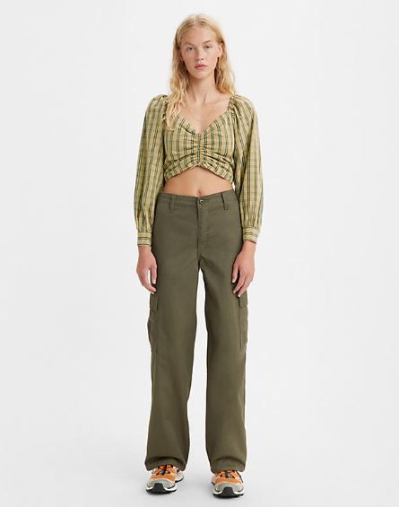 Levis '94 Baggy Cargo Armeegrün