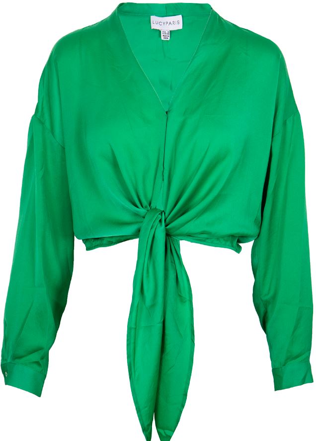 Lucy Paris Gloria Tie Top
