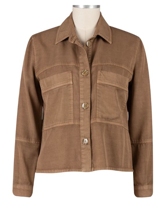 Kut Zinnia Jacket With Patch Pocket