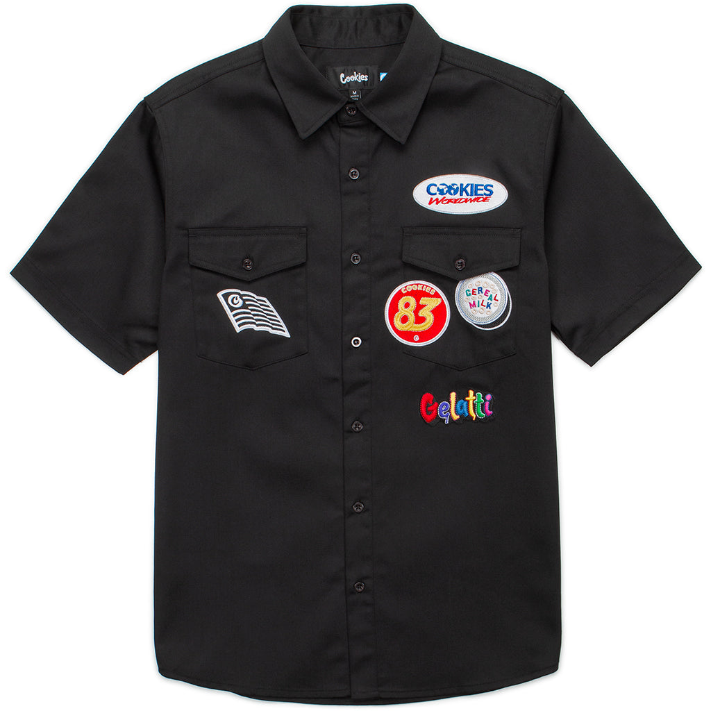 Cookies Enzo SS Canvas Woven With Emboridery Patch Details