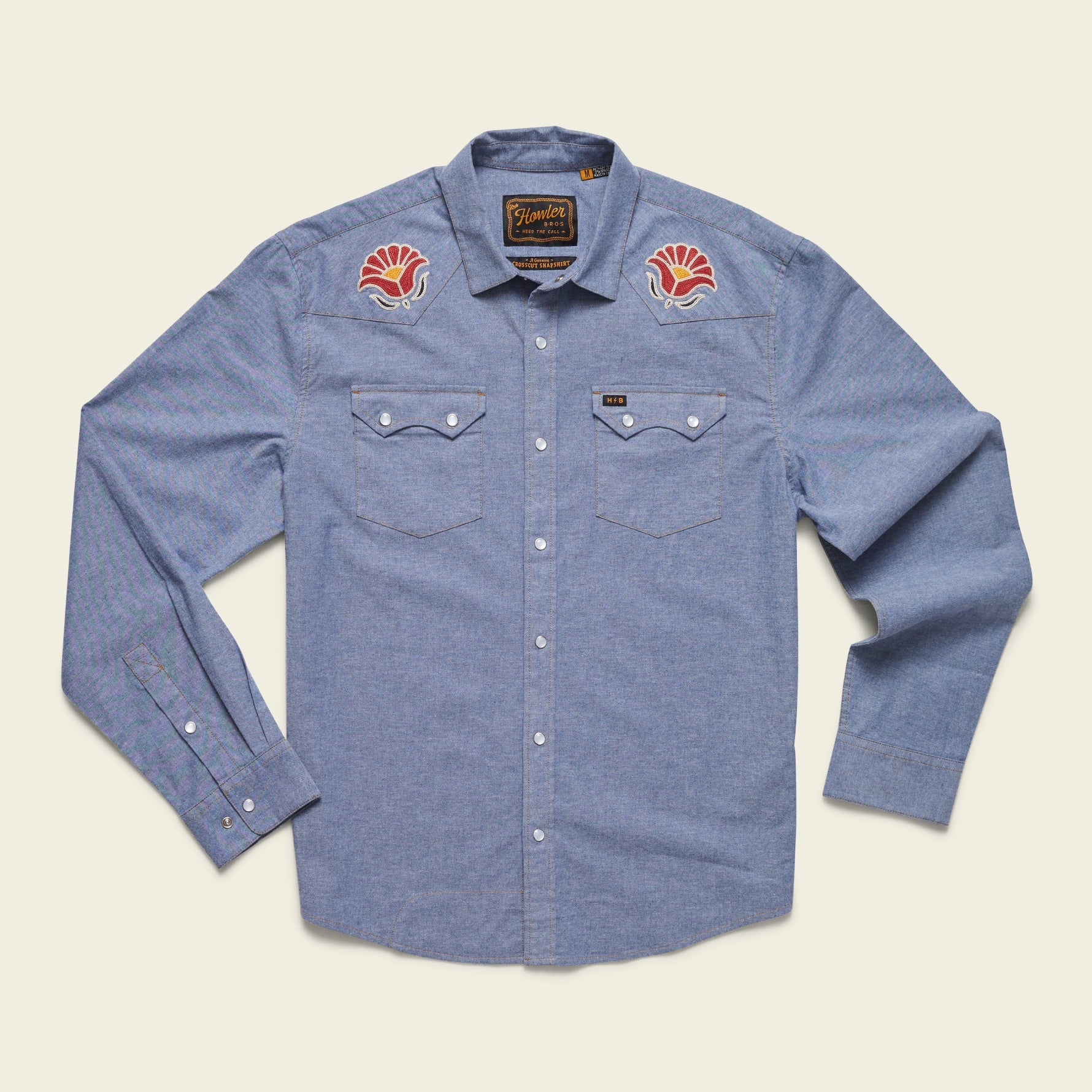 Howler Bros Long Sleeve Snapshirt - Men's main image 1