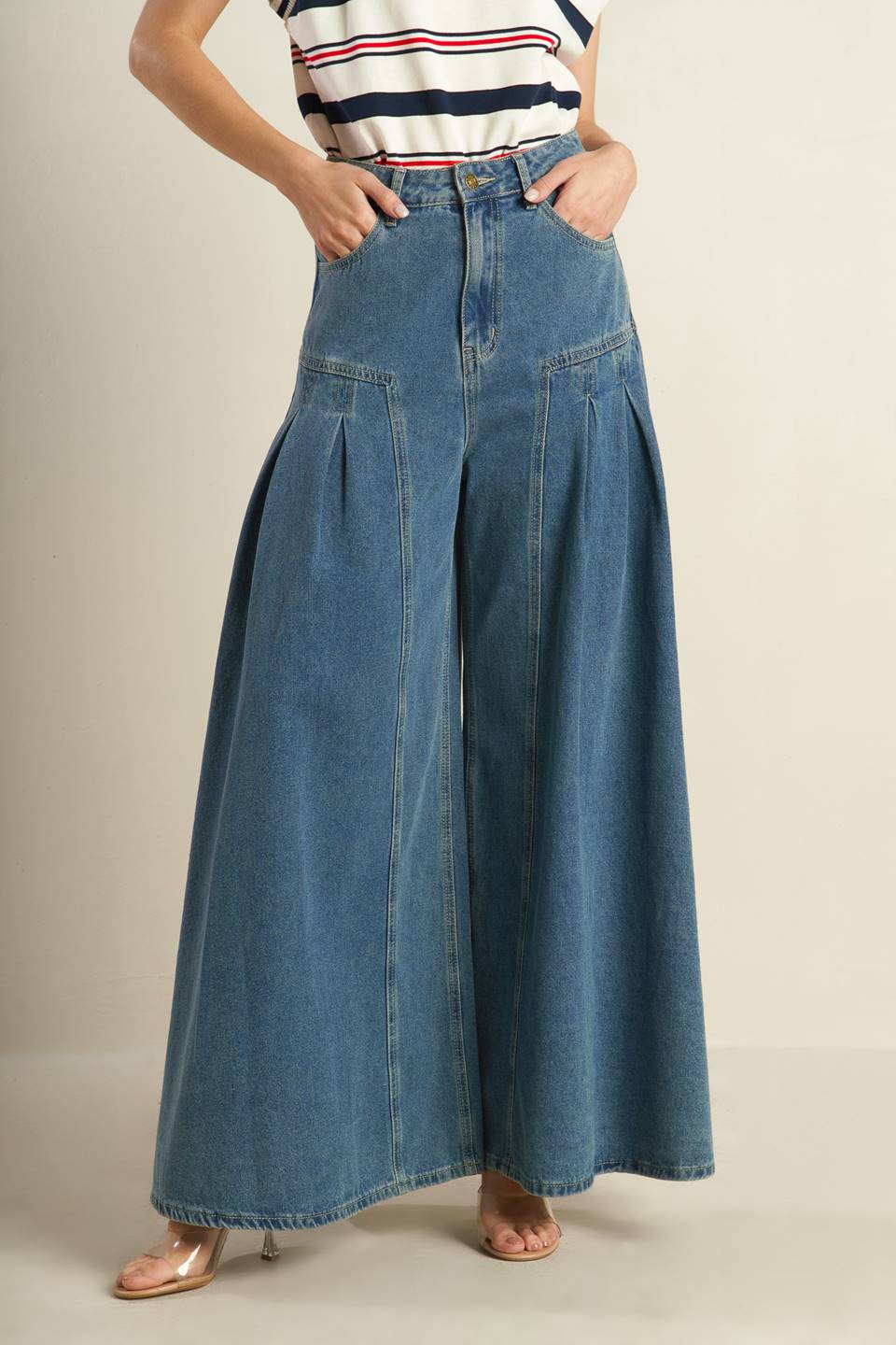 Flying Tomato Washed Denim Pant
