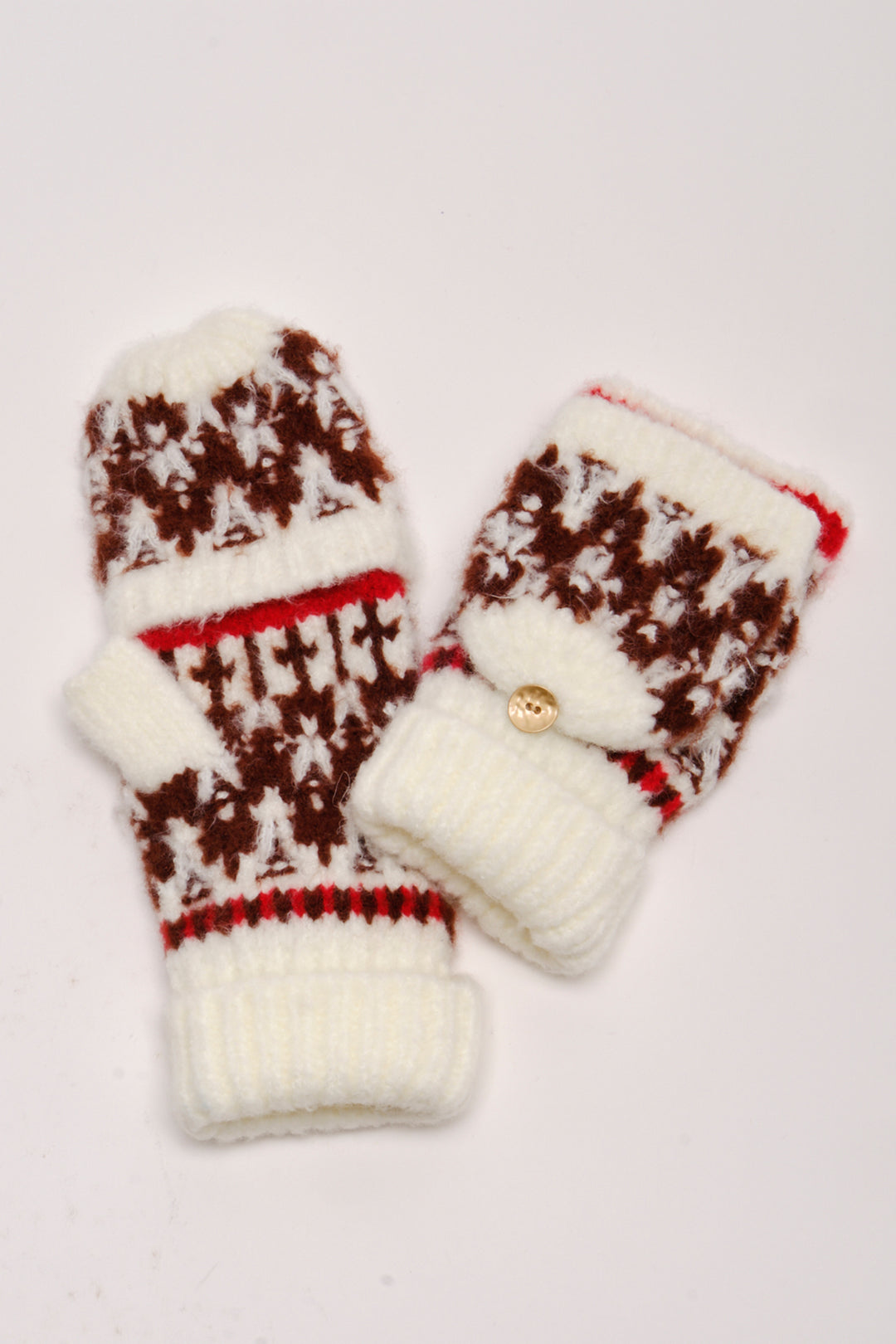 Free People First Frost Fairisle Gloves