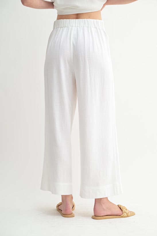 Fun2Fun Pin Tuck Detail Strap Pant