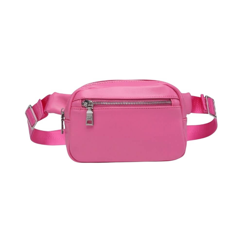 Jen & Co. Sac taille/Crossbody avec large sangle