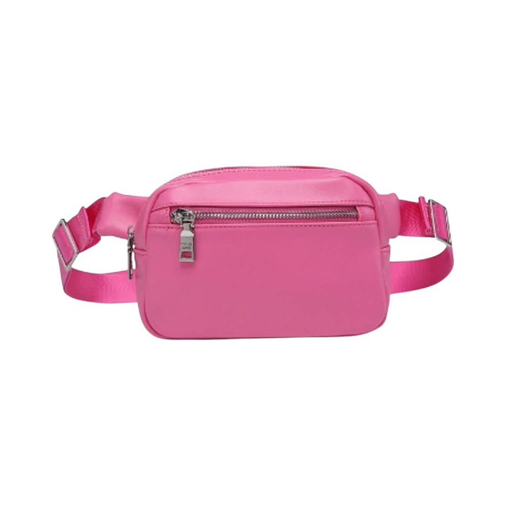 Jen & Co. Sac taille/Crossbody avec large sangle