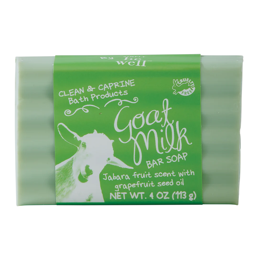 Barre de savon au lait de chèvre et aux fruits Jabara de San Francisco Soap Co, 4 oz