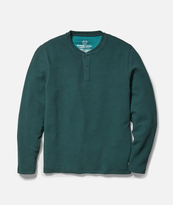 Marine Layer Sport Waffle 2.0 Henley