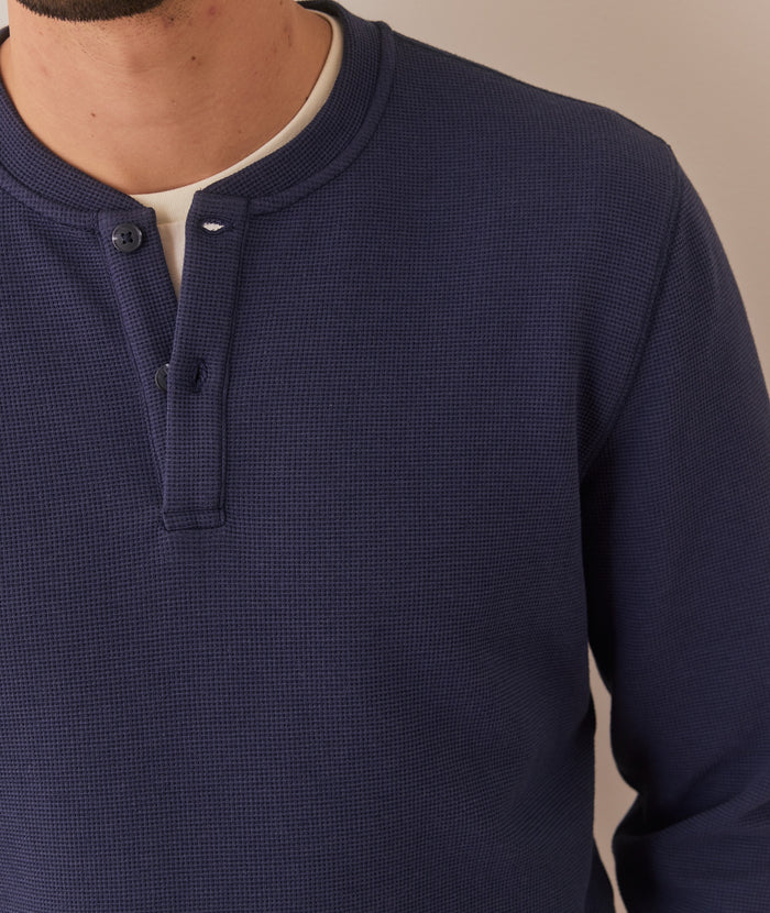 Marine Layer Sport Waffle 2.0 Henley