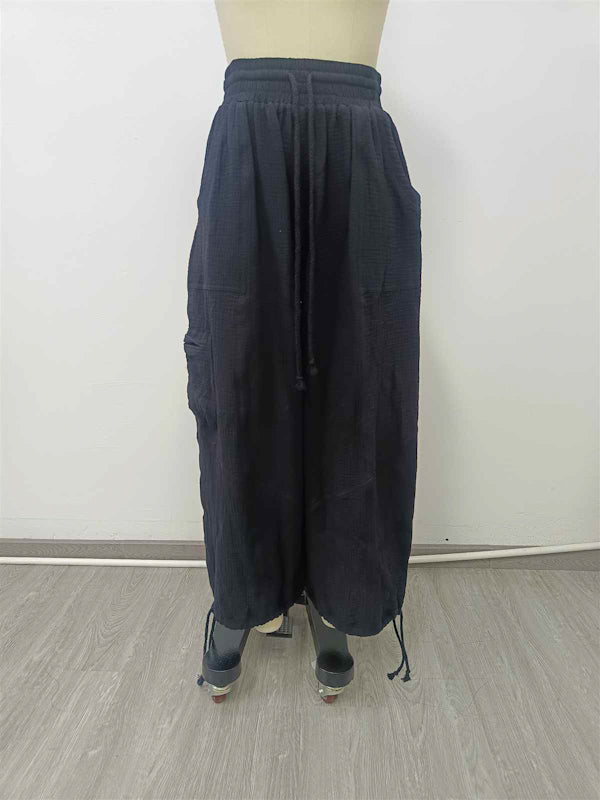 Millibon Solid Gauze Parachute Pants