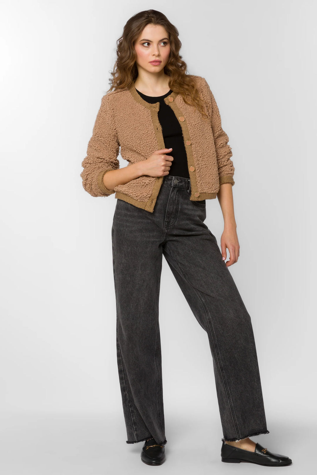 Velvet Heart Levi Sherpa Cardigan