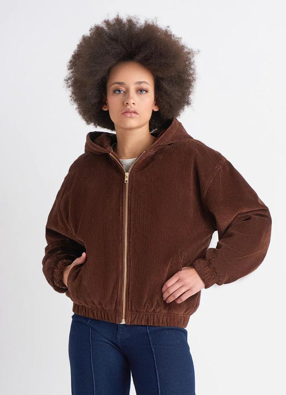 Dex Hooded Corduroy Jacket Dales Clothing for Men and Women
