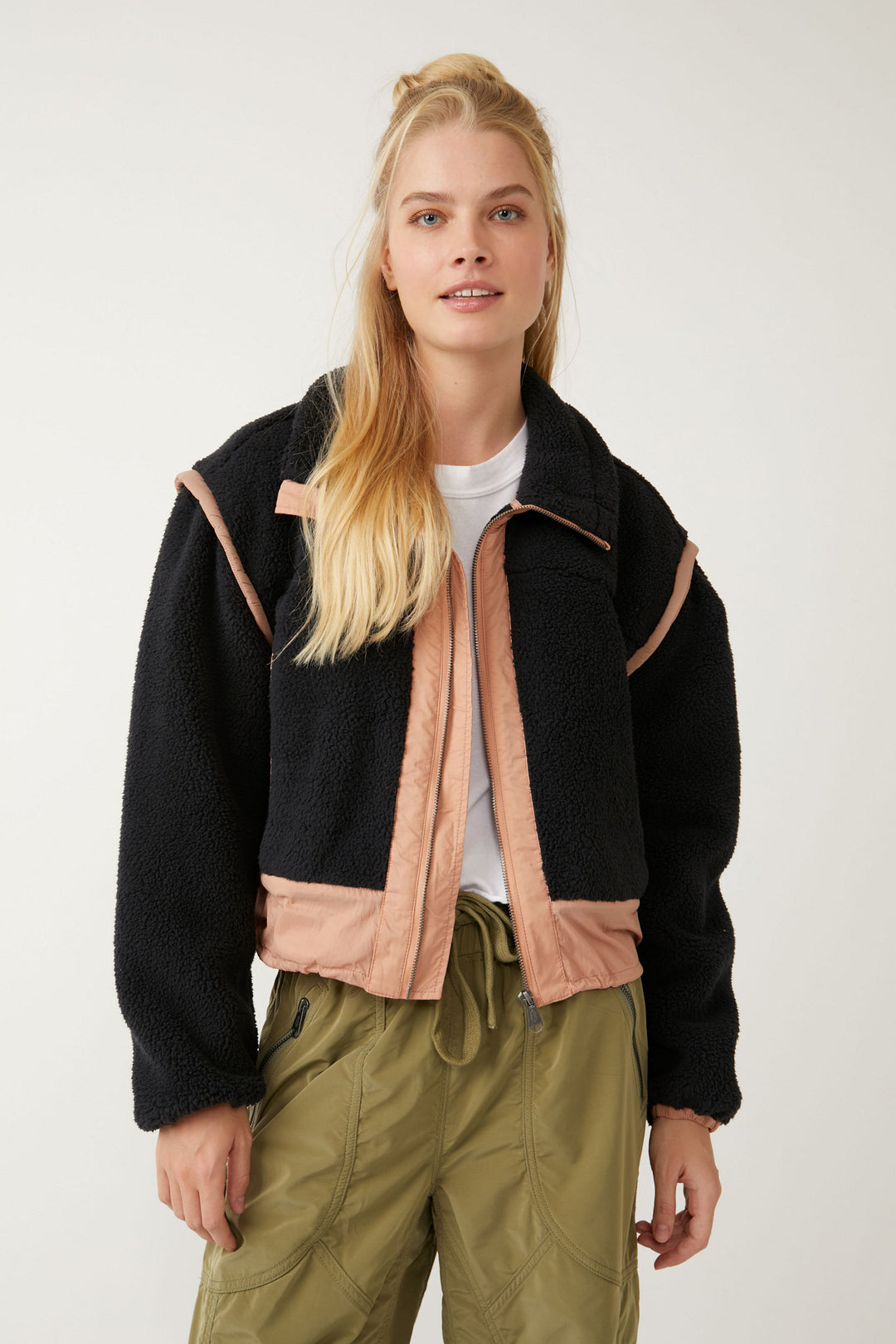 Free People Courtside Fleecejacke