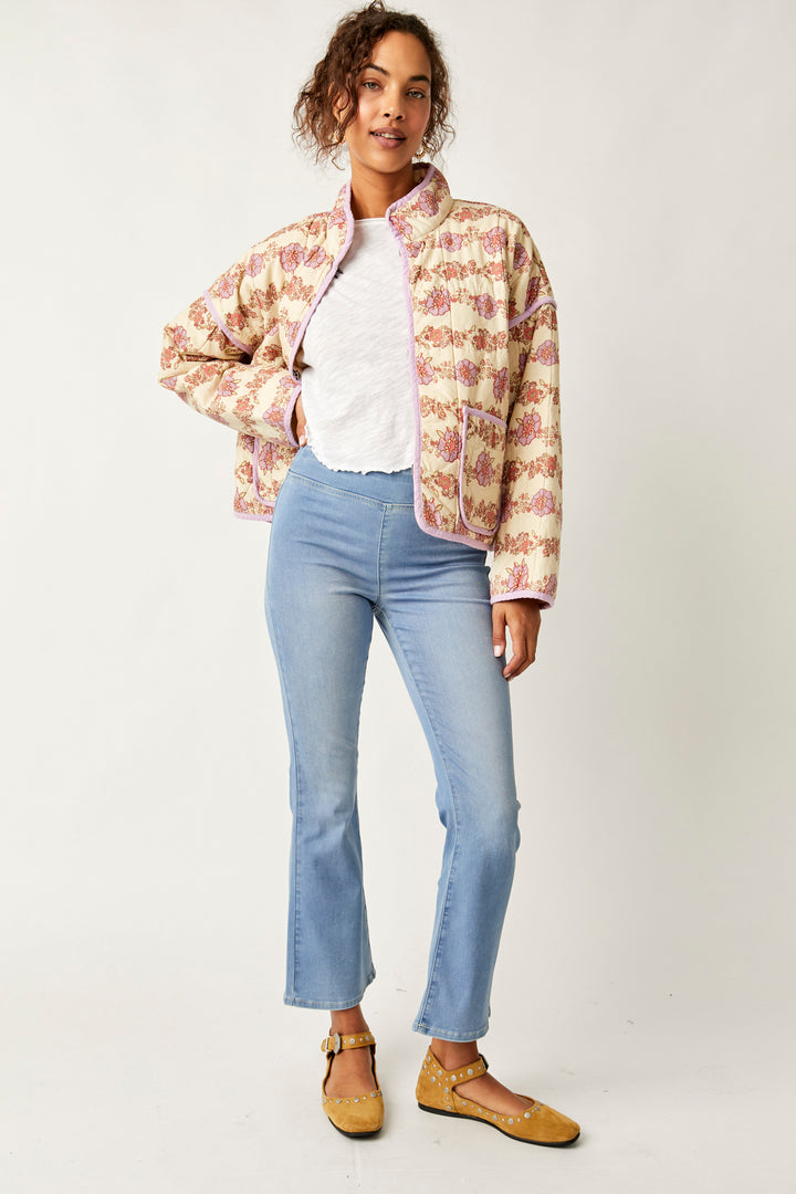 Free People In My Feelings – Kurz geschnittene Bootcut-Hose