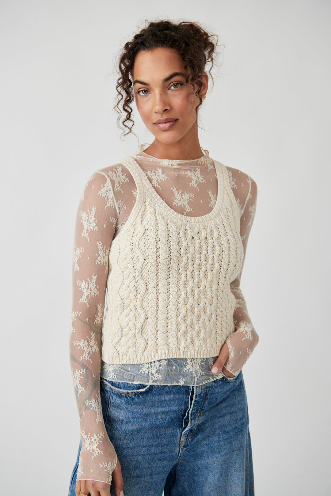 Réservoir de câble à marée haute Free People