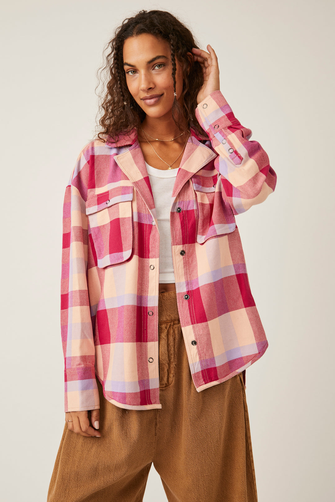Free People Izzy Cargo-Oberteil