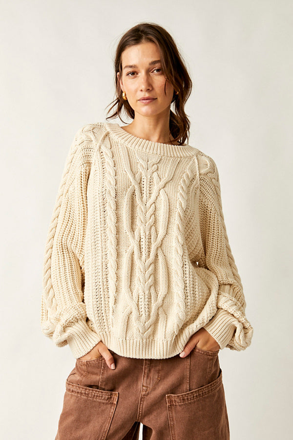 Free People Frankie Cable Sweater – Dales Clothing for Men and Women
