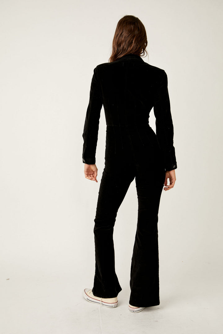 Free People – Jayde Cord-Flare-Jumpsuit