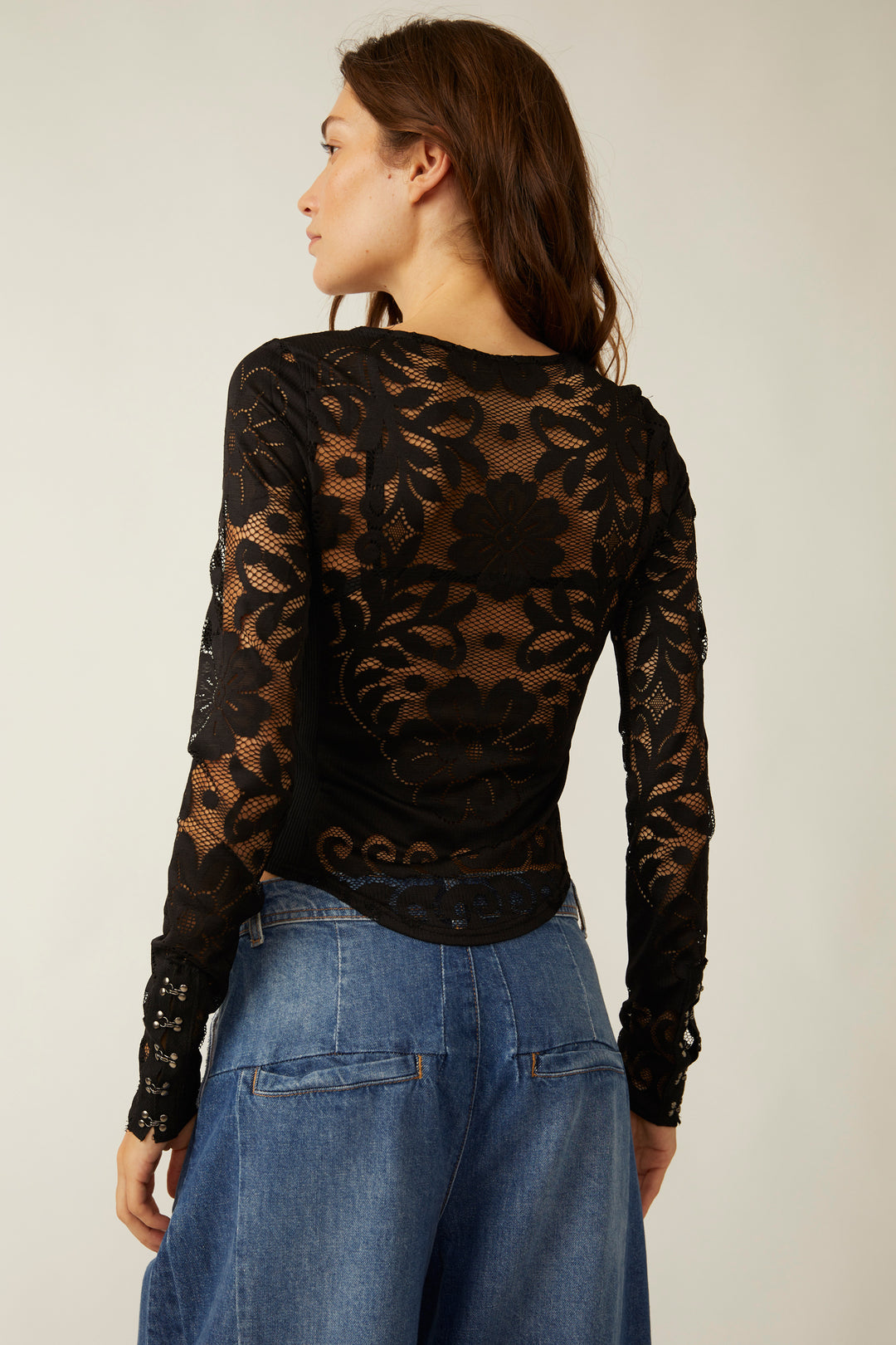 Free People - Haut à roses sauvages