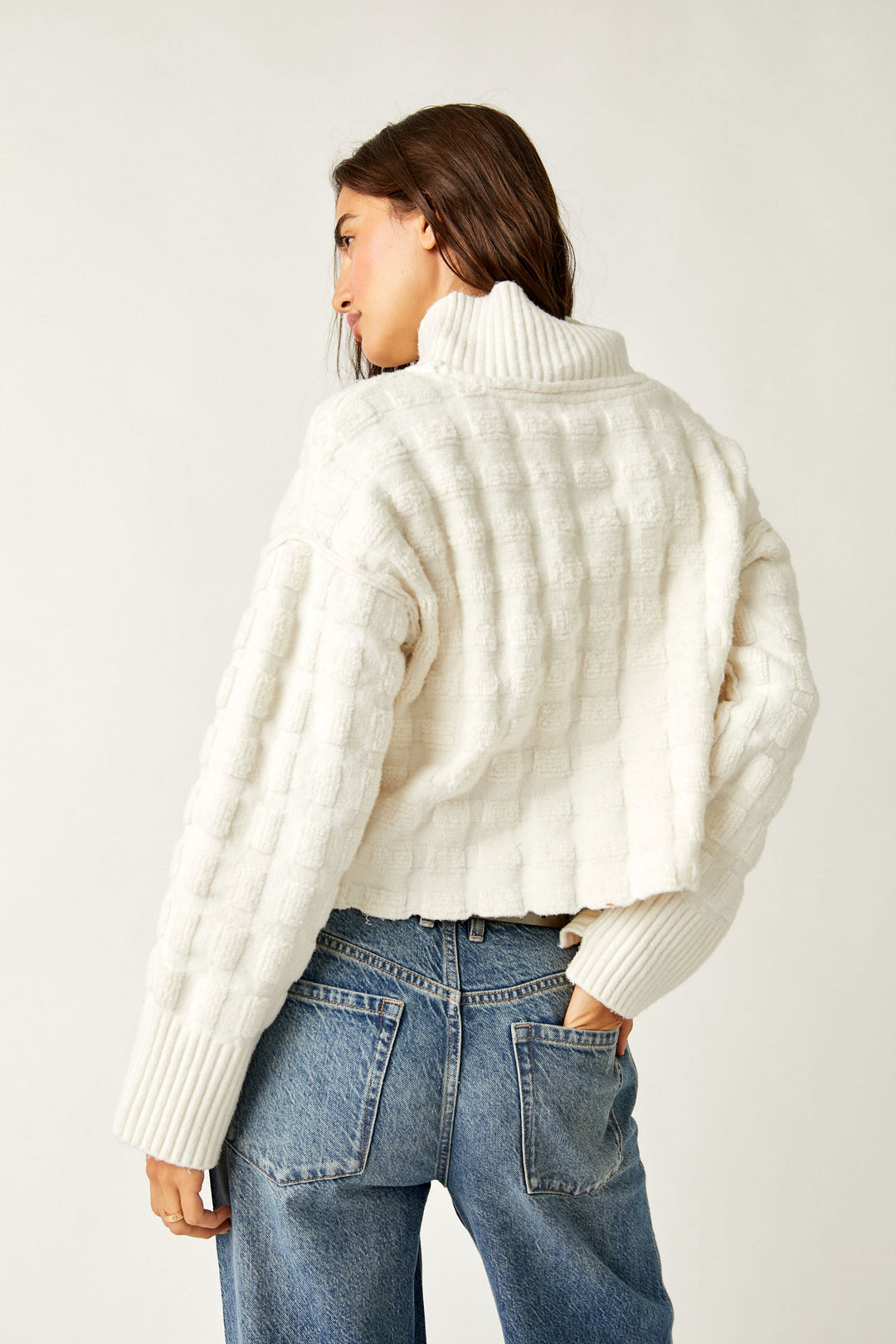 Free People Care FP Soul Searcher Moc Pullover