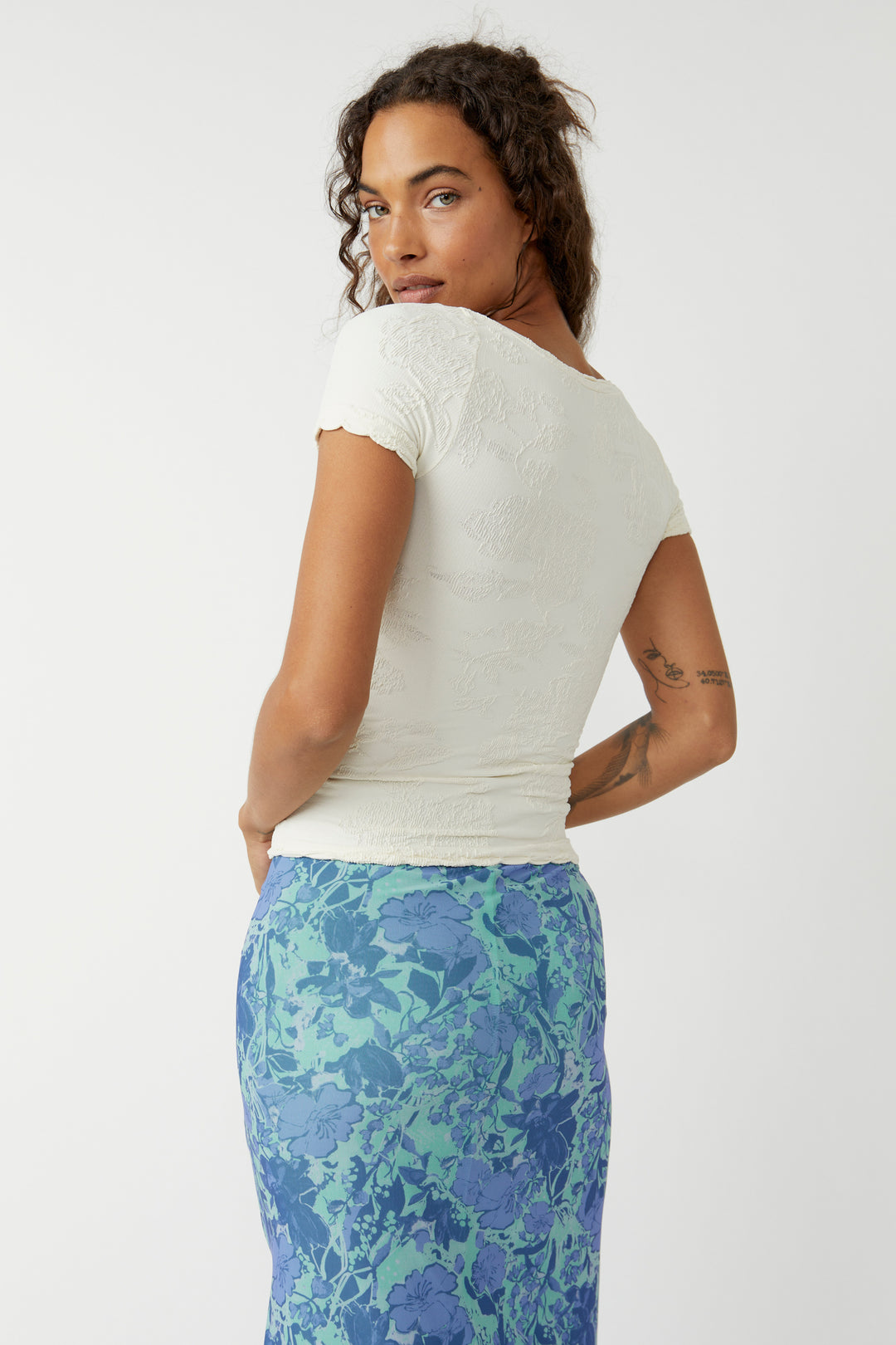 Free People Send Love SMLS Tee