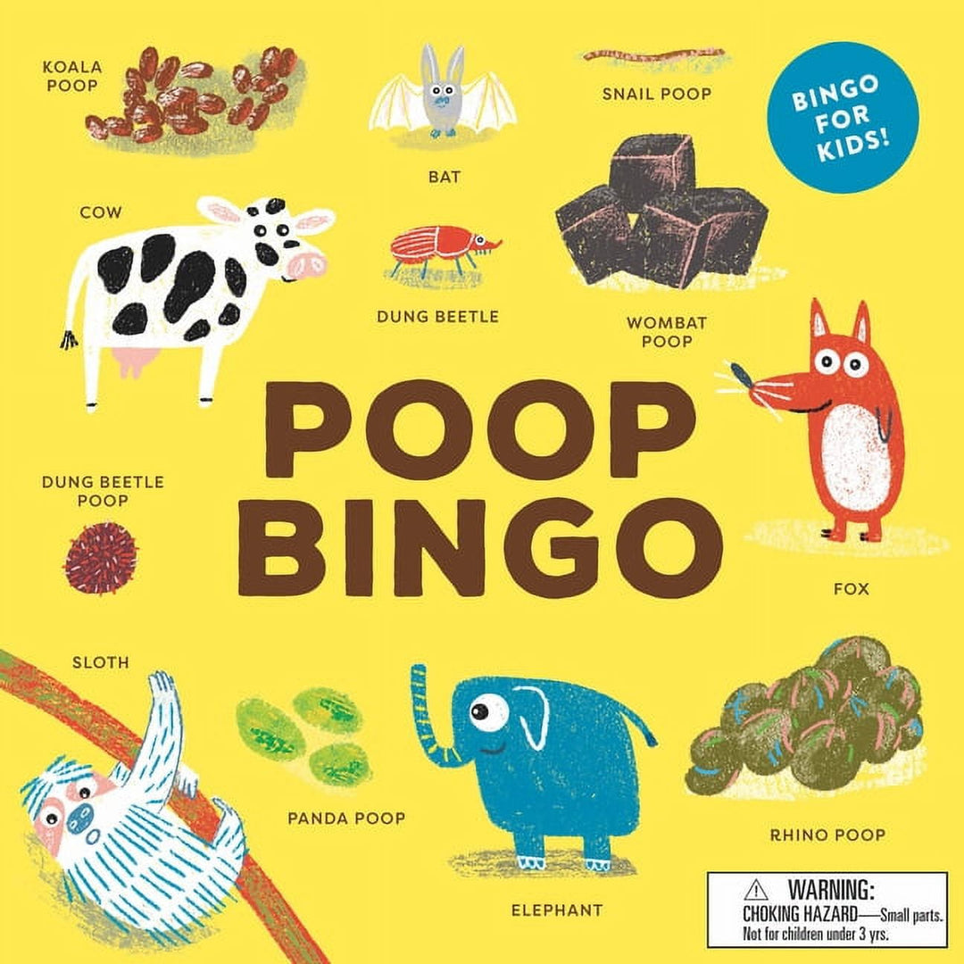 Chronicle Books Laurence King Poop Bingo