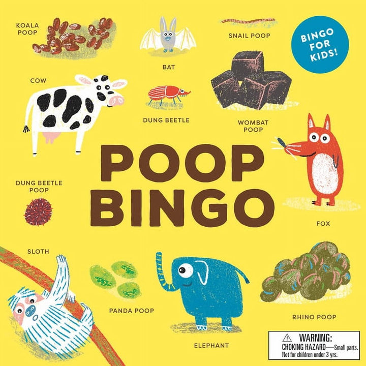 Chronicle Books Laurence King Poop Bingo