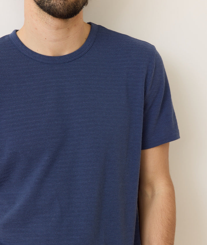 Marine Layer Signature Jacquard Crew Tee