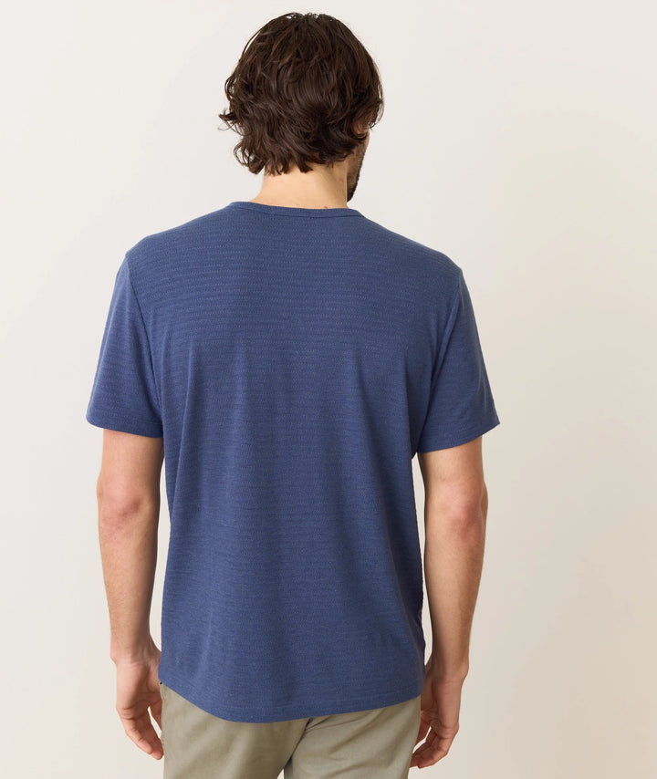 Marine Layer Signature Jacquard Crew Tee