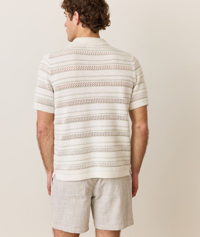 Marine Layer Button-Down Open Knit Sweater