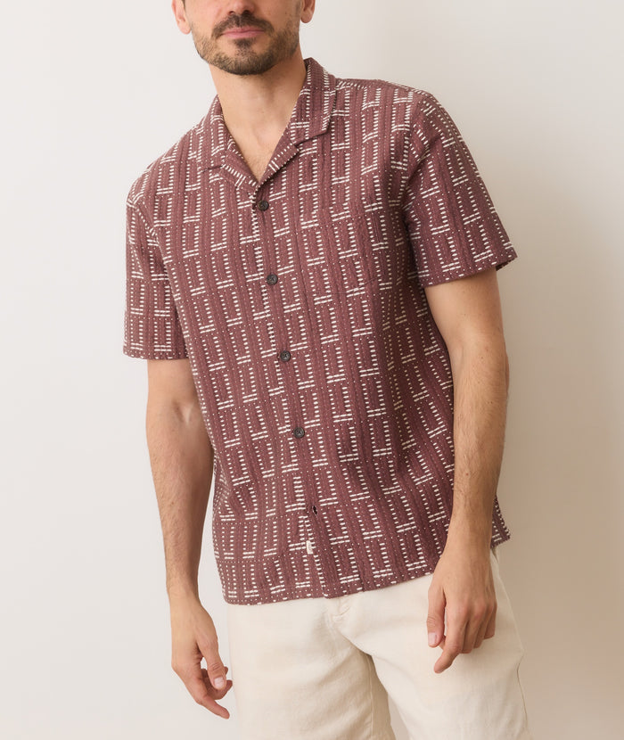 Marine Layer Dobby Resort Shirt