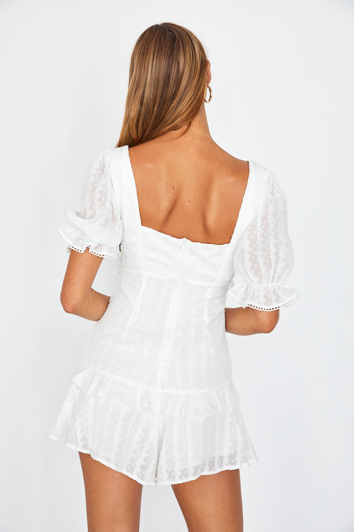 One & Only Ruffle Sleeve Romper