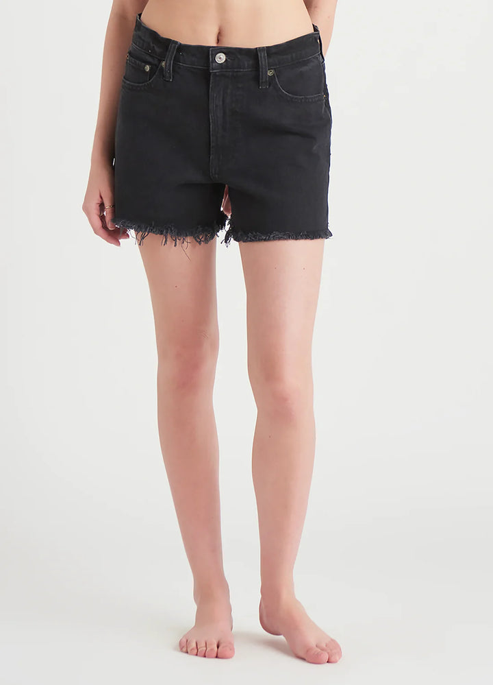Short coupé à taille haute Dex
