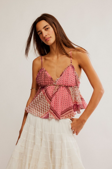 Free People Alix Printed Tank