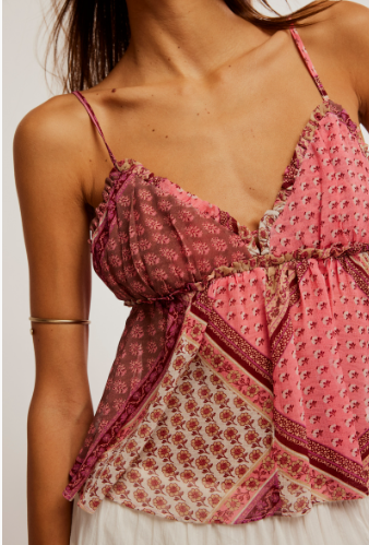 Free People Alix Printed Tank