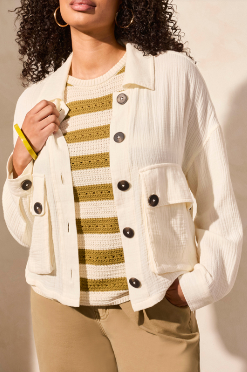 Tribal Jacket with Back String Adjustment