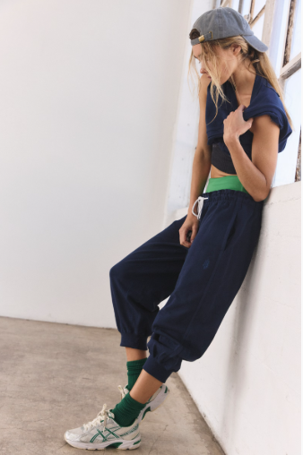 Free People Movement Flutter Cropped Jogger