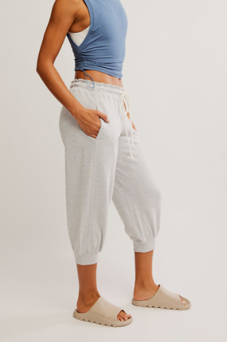 Free People Movement Heather Grey Joggers