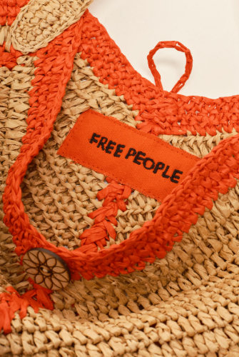 Free People Mykonos Straw Tote