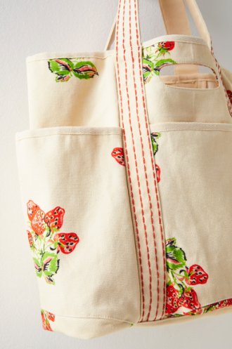 Free People Printed Caravan Tote