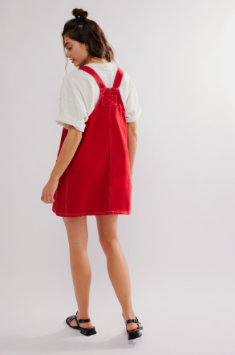 Free People Overall Smock Mini