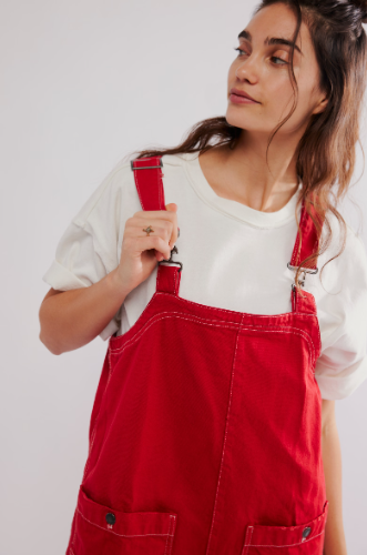 Free People Overall Smock Mini