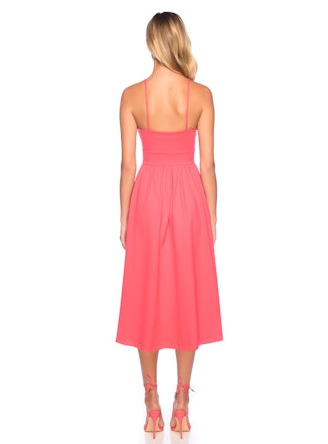 Susana Monaco Angled Wire String Midi Dress
