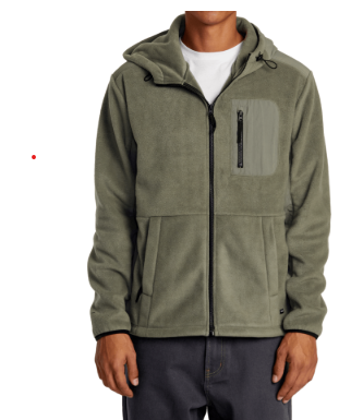 RVCA Block Fleece Zip