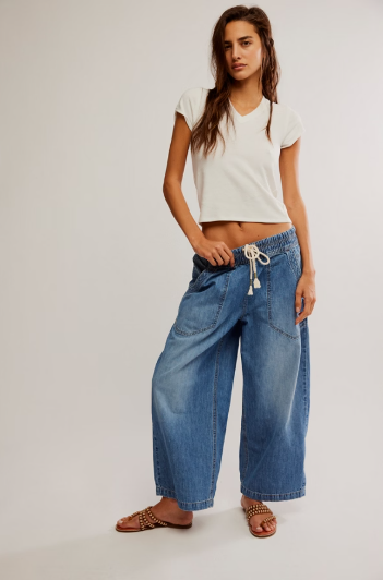 Free People Easy Peasy Pull On Pant
