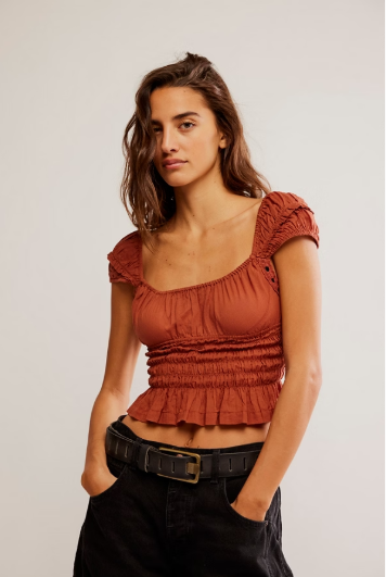 Free People Sweet On You Crop