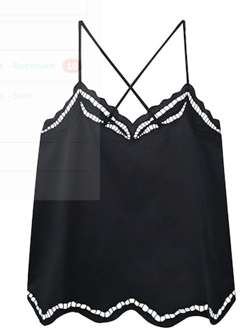 Fifteen Twenty Marian Cutout Tank